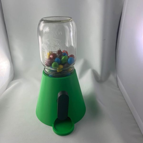 Mason Jar Candy Dispenser